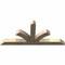 Ekena Millwork Richland Rough Sawn Timber Gable Bracket, Douglas Fir, 84"W x 38"H x 6"D x 6"F, 11/12 Pitch GBW084X38X0606RIC00RDF - alternate 3